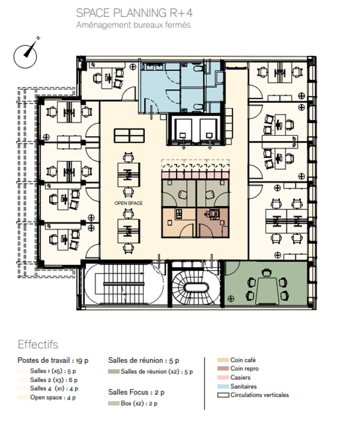 Bureau Paris 2266m² Location bureau Paris OLBUR2101136 12
